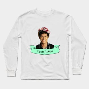 Seth Cohen Flower Crown Long Sleeve T-Shirt